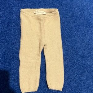 Bonpoint Cashmere Wool Baby Bottoms in Cream/Beige - size: 6M